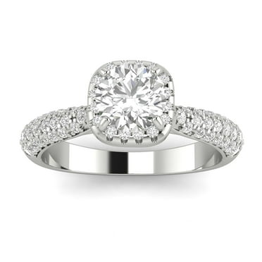 Details about / 1.5ct Pear Cut Morganite Engagement Ring Diamond Accents Halo 14k Rose Gold Over